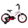 Martes Wally 16´´ Sykkel, White / red / black, One Size, Barnesykkel