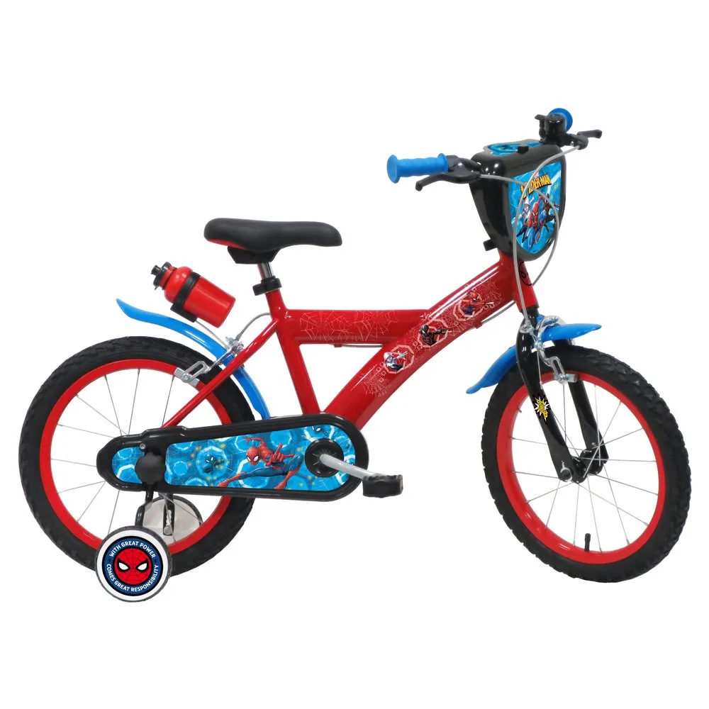 Marvel 21741 16´´ Sykkel, Red, 4-6Y, Barnesykkel Marvel 21741 16´´ Sykkel, Red, 4-6Y, Barnesykkel