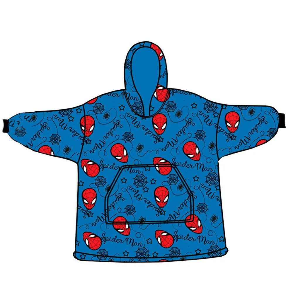 Marvel Spiderman Morgenkåpe, Multicolor, One Size Marvel Spiderman Morgenkåpe, Multicolor, One Size