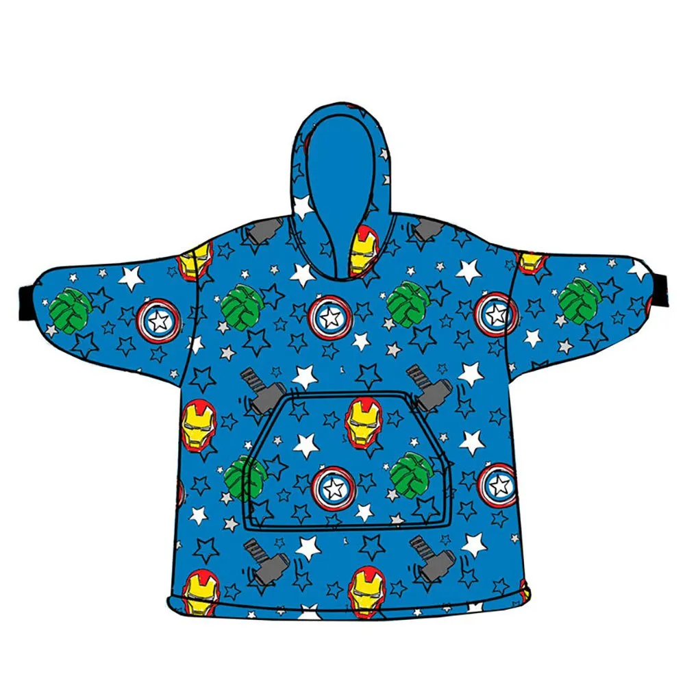 Marvel The Avengers Morgenkåpe, Multicolor, One Size Marvel The Avengers Morgenkåpe, Multicolor, One Size