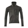Mascot Advanced 17003 Fleecejakke Med Full Glidelås, Dark anthracite / black