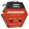 MASSI Bakgir Med Kabel Sti Box 100 Enheter, Silver, 1.1 x 2000mm