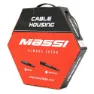 MASSI Bremsekabelstrømpe 30 M, Black, 5mm