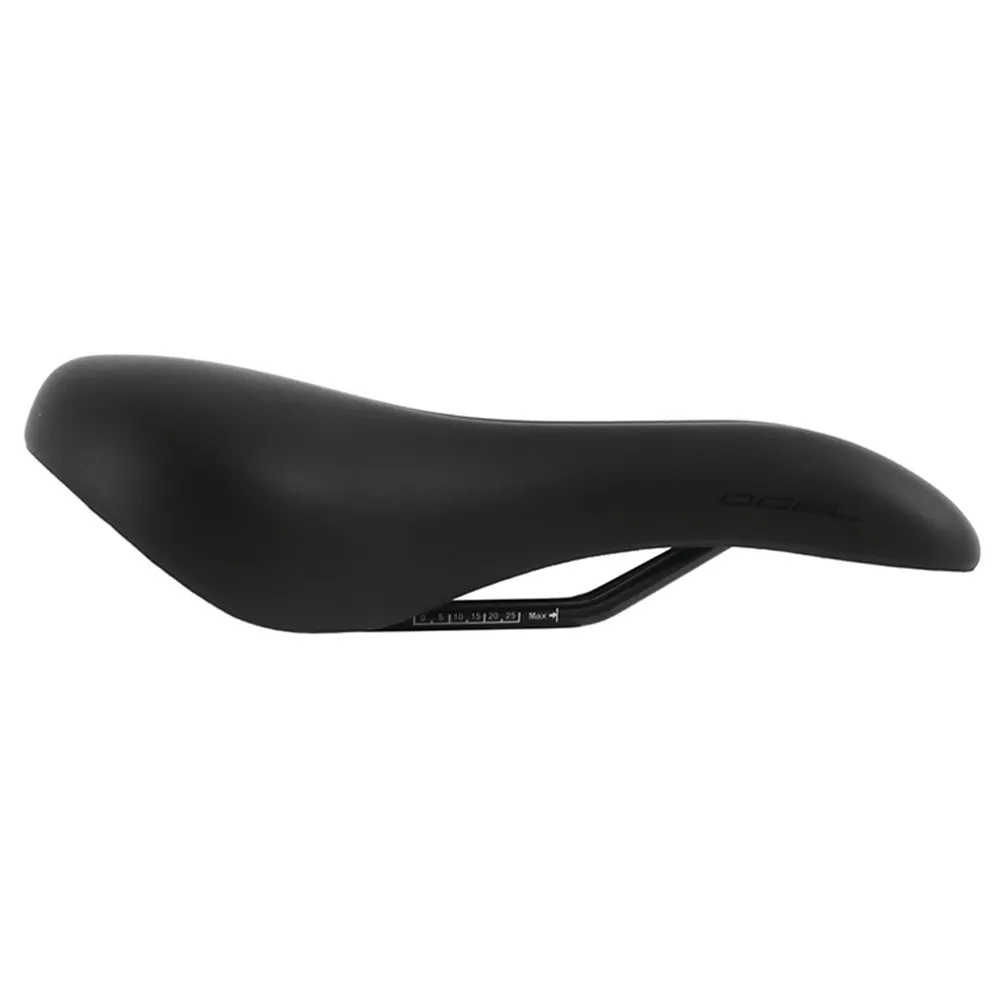 MASSI D-gel Sykkelsete, Black, One Size