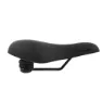 MASSI Flee Gel Elastomer Sykkelsete, Black, 190mm