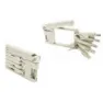 MASSI Folding Allen Flat Design 12 F Multiverktøy, Grey, One Size
