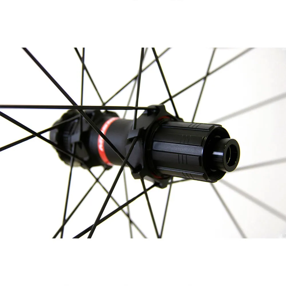 MASSI Landeveishjulsett, Black, 12 x 100 / 12 x 142mm, Shimano/Sram HG MASSI Landeveishjulsett, Black, 12 x 100 / 12 x 142mm, Shimano/Sram HG