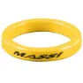 MASSI Legering Headset Spacer, Yellow, 25.4mm