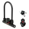 MASSI Mammoth 12 Mm U-lås, Black, 180 x 245mm