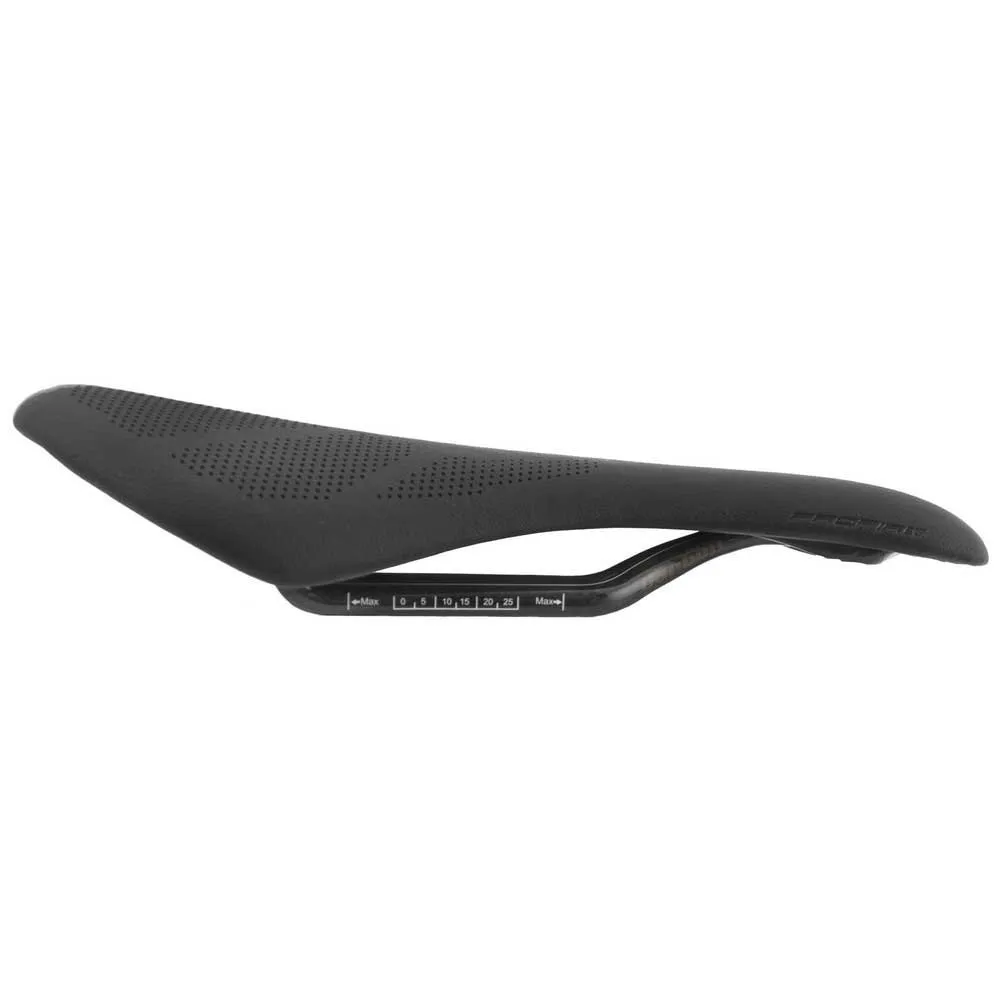 MASSI Profire Carbon Sykkelsete, Black, One Size