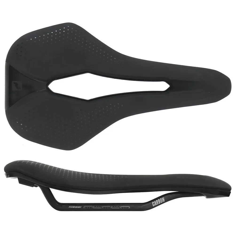 MASSI Reaper Carbon Sykkelsete, Black, 144mm