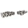 MASSI Titanium Bolt 6 Enheter, For stem, 4 Units M5 x 16 / 2 Units M5 x 18