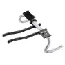 MASSI Triathlon Tri Tech Ergal 31.8 Mm Aerostenger, Black, 210-310mm