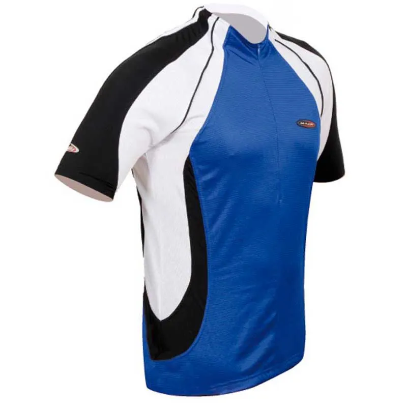 MASSI Vulcan Kort Ermet Trøye, Blue / white, L