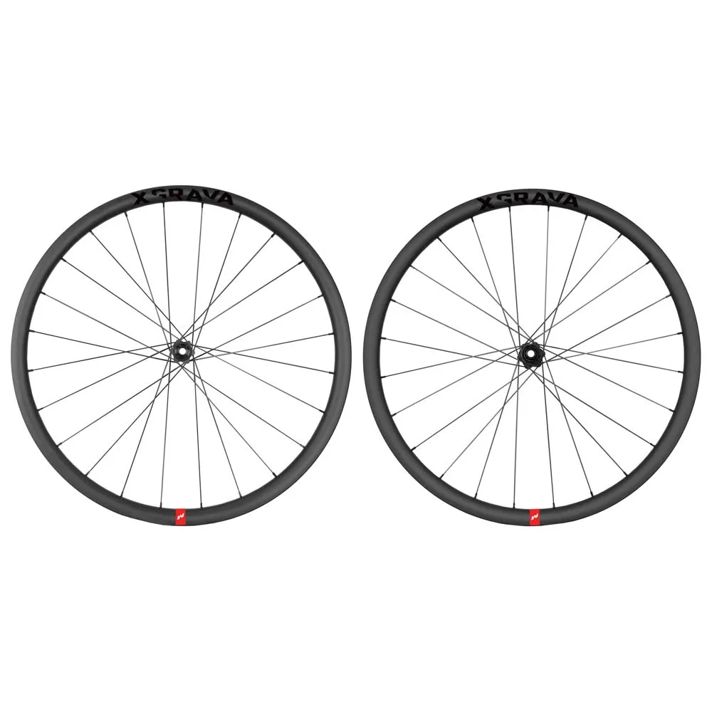 MASSI X-grava Carbon 30 Cl Disc Tubeless Hjulsett For Grussykkel