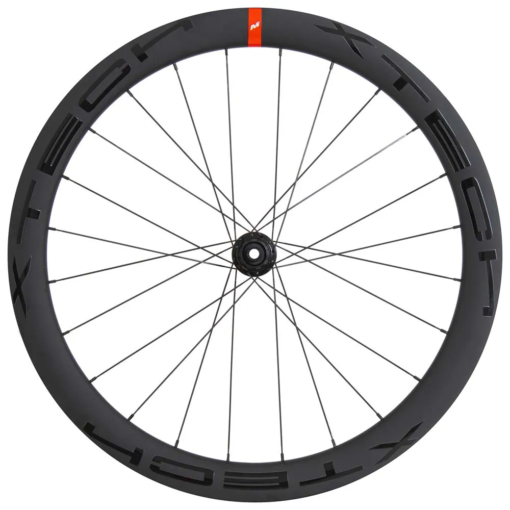 MASSI X-tech Evo 50 Carbon Cl Disc Tubeless Landeveishjulsett, Black, 12 x 100/12 x 142mm, Shimano/Sram HG
