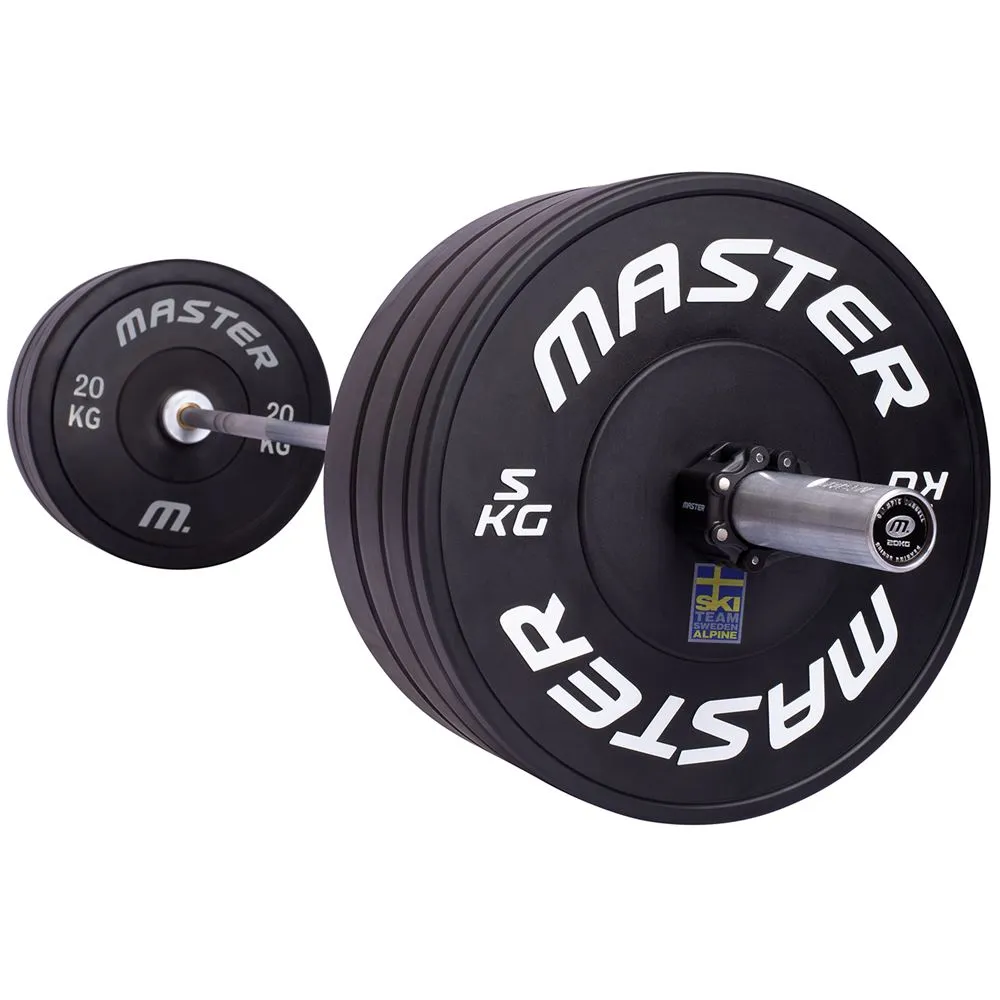 Master Fitness 120 kg Bumperpakke, Vektstangsett bumper Master Fitness 120 kg Bumperpakke, Vektstangsett bumper