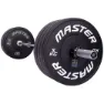 Master Fitness 120 kg Bumperpakke, Vektstangsett bumper