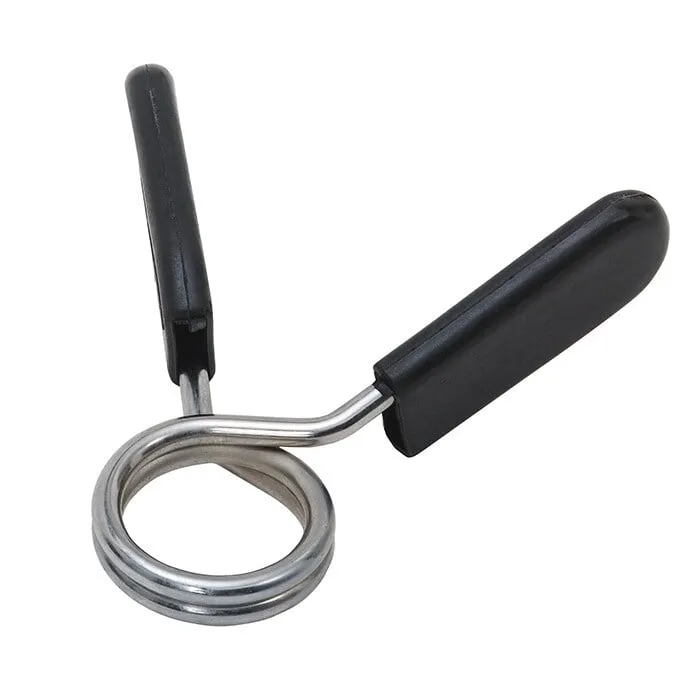 Master Fitness Fjærlås 25mm par, Silver