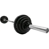 Master Fitness Nero Pakke 67,5 kg, Vektstangsett gummibelagt Master Fitness Nero Pakke 67,5 kg, Vektstangsett gummibelagt