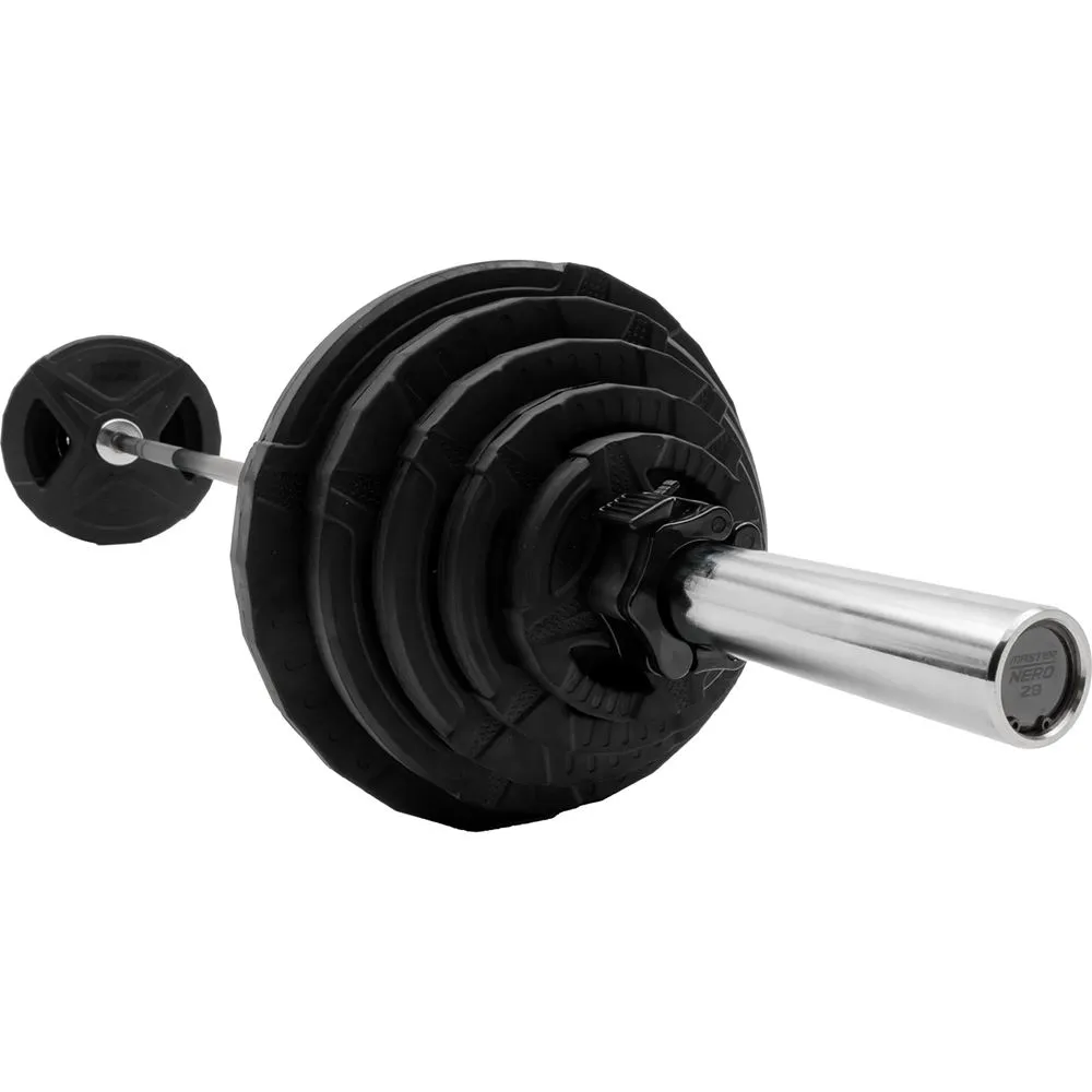 Master Fitness Nero Pakke 87,5 kg, Vektstangsett PU