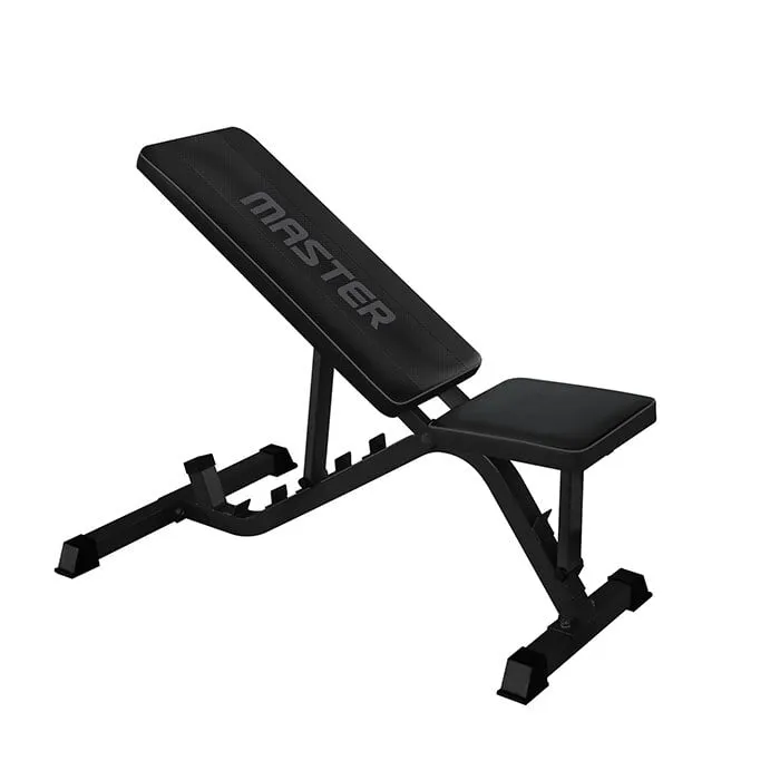 Master Fitness Treningsbenk, Black