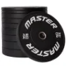 Master Fitness Vektpakke bumper 120 KG, Vektpakke bumper