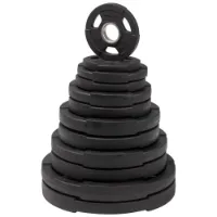 Master Fitness Vektpakke Deluxe 115KG, Vektpakke gummibelagt Master Fitness Vektpakke Deluxe 115KG, Vektpakke gummibelagt