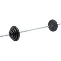 Master Fitness Vektstangsett 86 kg 30 mm, Vektstangsett jern