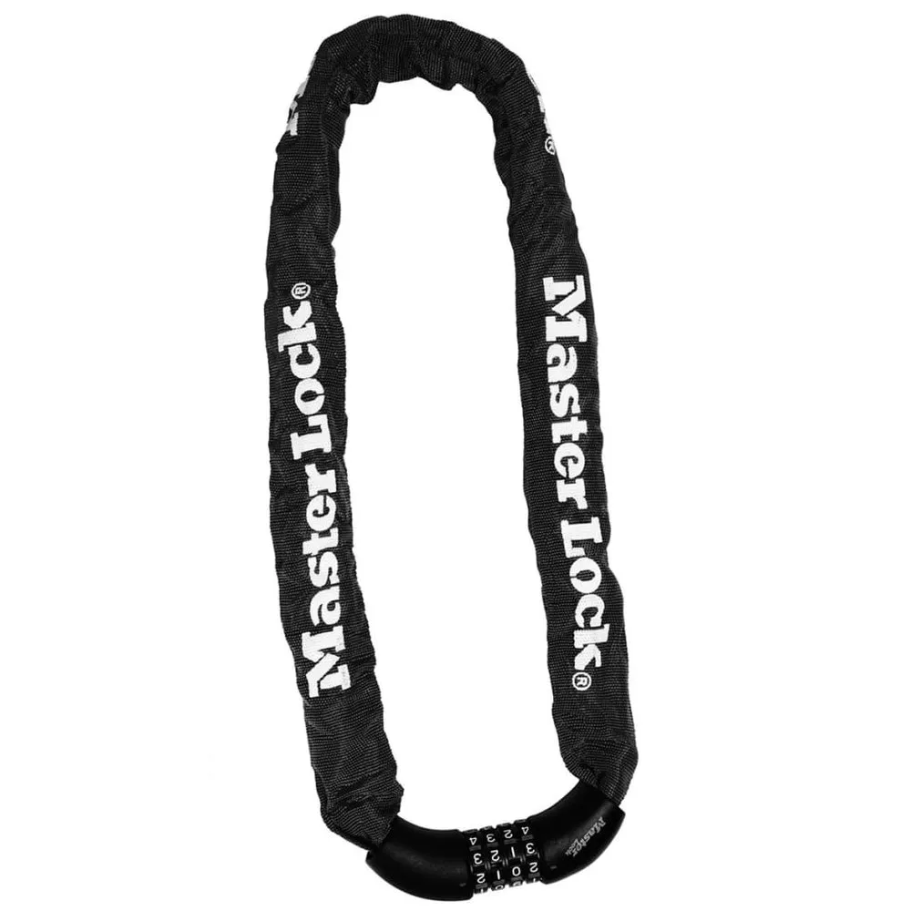 Masterlock 8392 Eurdpro Kjedelås 90 Cmx8 Mm, Black, One Size