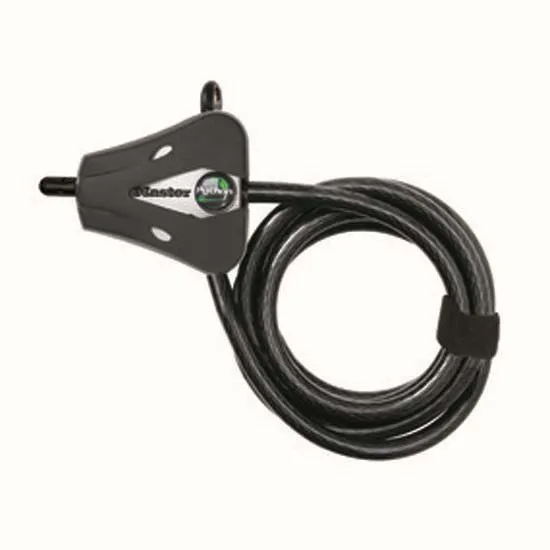 Masterlock 8418eurd Kabellås, Black, 8 x 1800mm