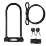 Masterlock U-lock 8285eurdpro U-lås, Black, One Size