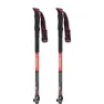 Masters Eiger Calu Spaserstokker, Black / red, 66-135cm