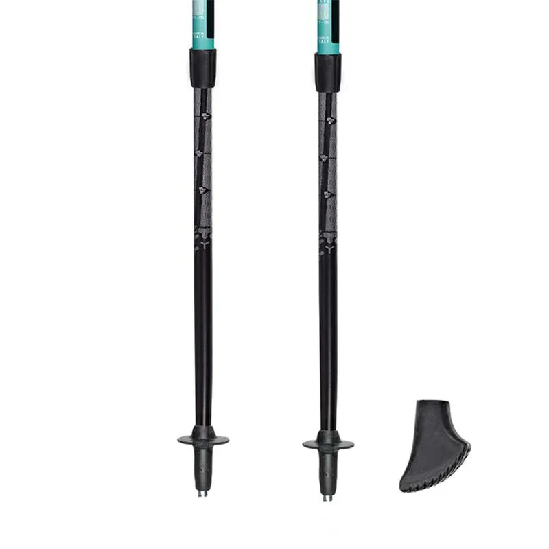 Masters Nordic Walking Spaserstokker, Black / turquoise, 77-135cm