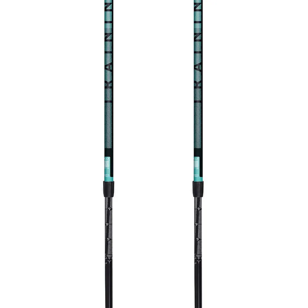 Masters Nordic Walking Spaserstokker, Black / turquoise, 77-135cm