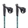 Masters Nordic Walking Spaserstokker, Black / turquoise, 77-135cm