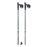 Masters Nordic Walking Spaserstokker, Black / turquoise, 77-135cm