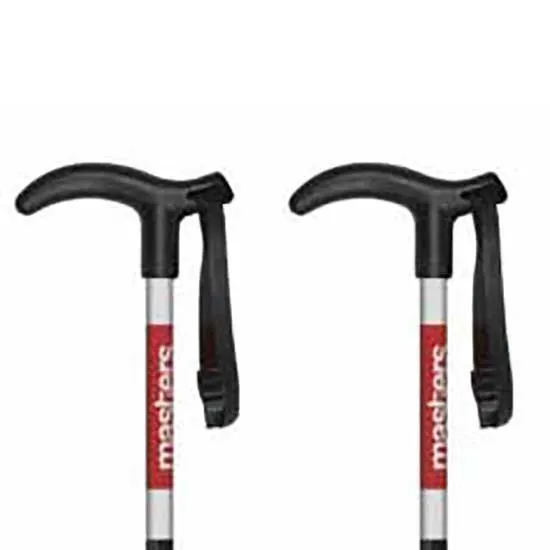 Masters Pocketrek Junior Staver, Black / white / red, 49-100cm Masters Pocketrek Junior Staver, Black / white / red, 49-100cm