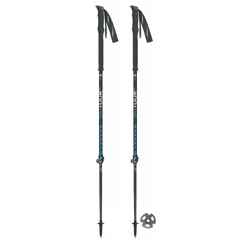 Masters Skitour Pro Spaserstokker, Black / orange, 88-140cm Masters Skitour Pro Spaserstokker, Black / orange, 88-140cm