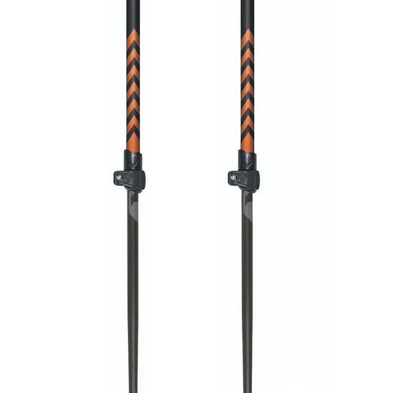 Masters Skitour Spaserstokker, Black / orange, 65-140cm Masters Skitour Spaserstokker, Black / orange, 65-140cm