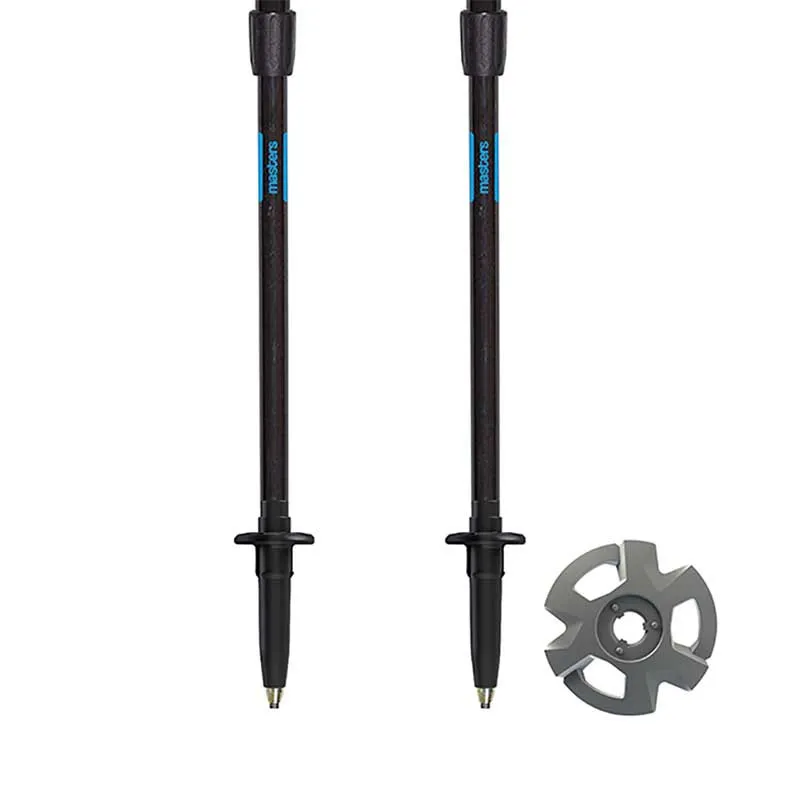 Masters Speedster Calu Spaserstokker, Black / blue, 52-130cm Masters Speedster Calu Spaserstokker, Black / blue, 52-130cm