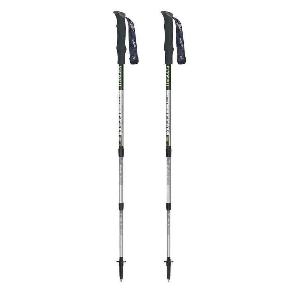 Masters Summit Light Spaserstokker, Grey / green, 61-135cm Masters Summit Light Spaserstokker, Grey / green, 61-135cm
