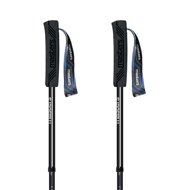 Masters Trecime Fix Spaserstokker, Black / blue, 110cm