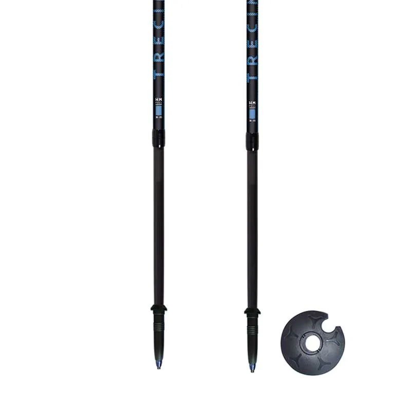 Masters Trecime Fix Spaserstokker, Black / blue, 110cm
