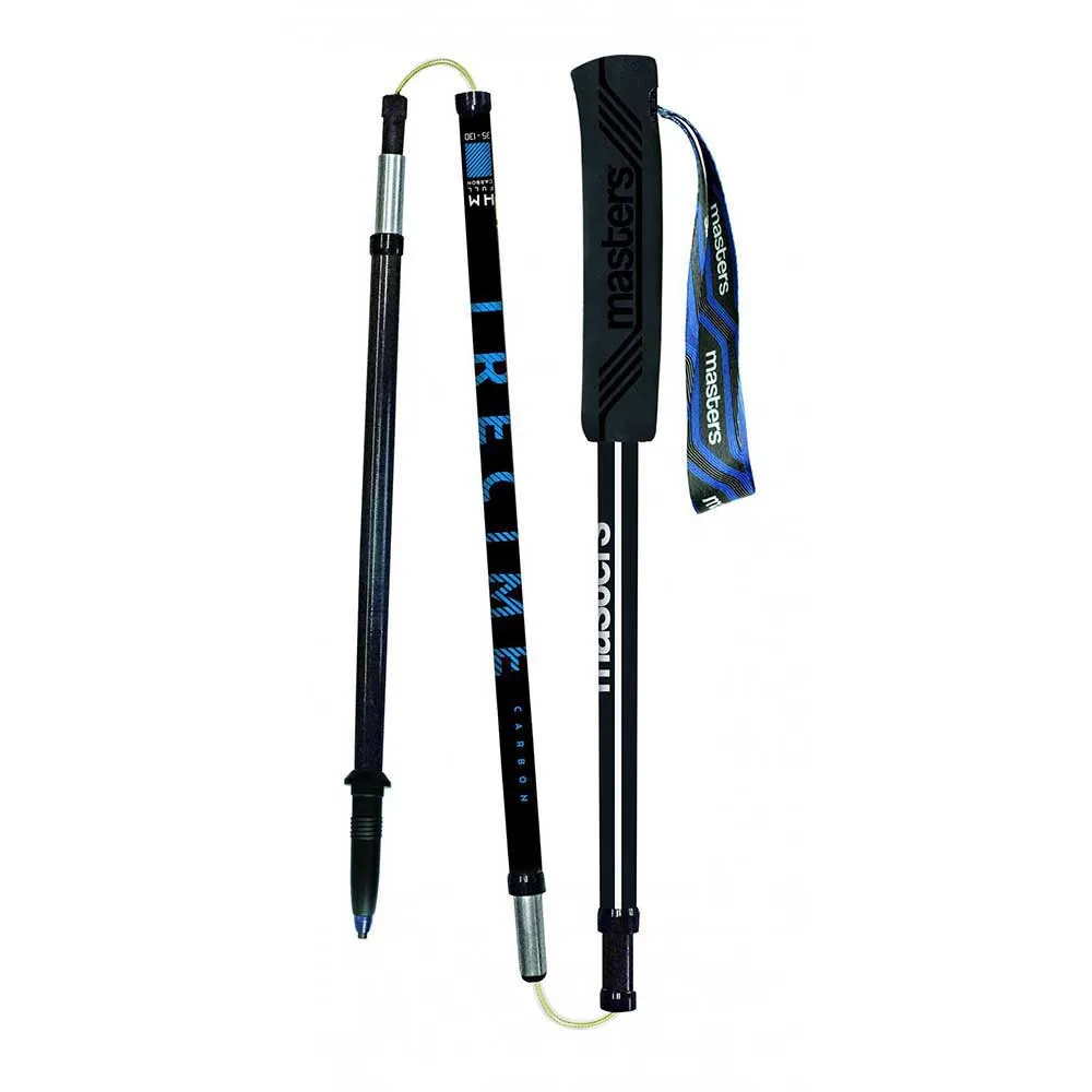 Masters Trecime Fix Spaserstokker, Black / blue, 110cm