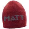 Matt Knit Runwarm Lue, Bordeaux