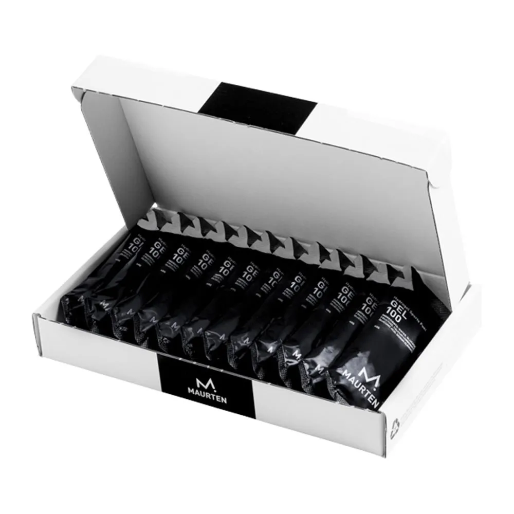 Maurten Gel 100 Boks Med Energigeler Nøytral Smak 40g 12 Enheter Refurbished, Black 2, One Size Maurten Gel 100 Boks Med Energigeler Nøytral Smak 40g 12 Enheter Refurbished, Black 2, One Size