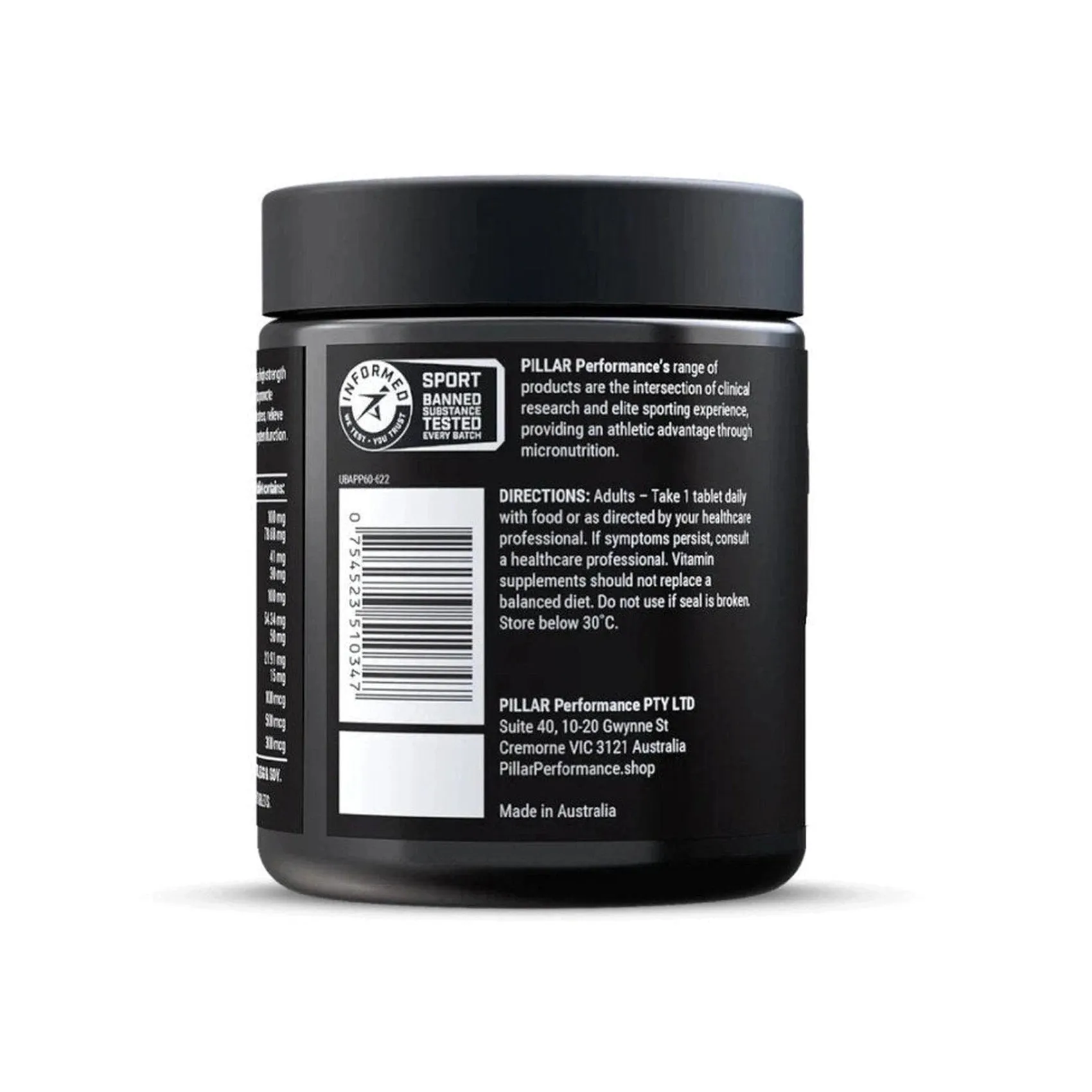 Maurten PILLAR PERFORMANCE Ultra B Active Performance Peak Performance Maurten PILLAR PERFORMANCE Ultra B Active Performance Peak Performance