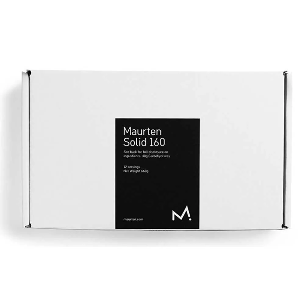 Maurten Solid 160 Energibar Boks 12 Enheter, One size Maurten Solid 160 Energibar Boks 12 Enheter, One size