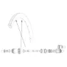 Mavic 142dcl Circlip Navaksel, Silver, One Size